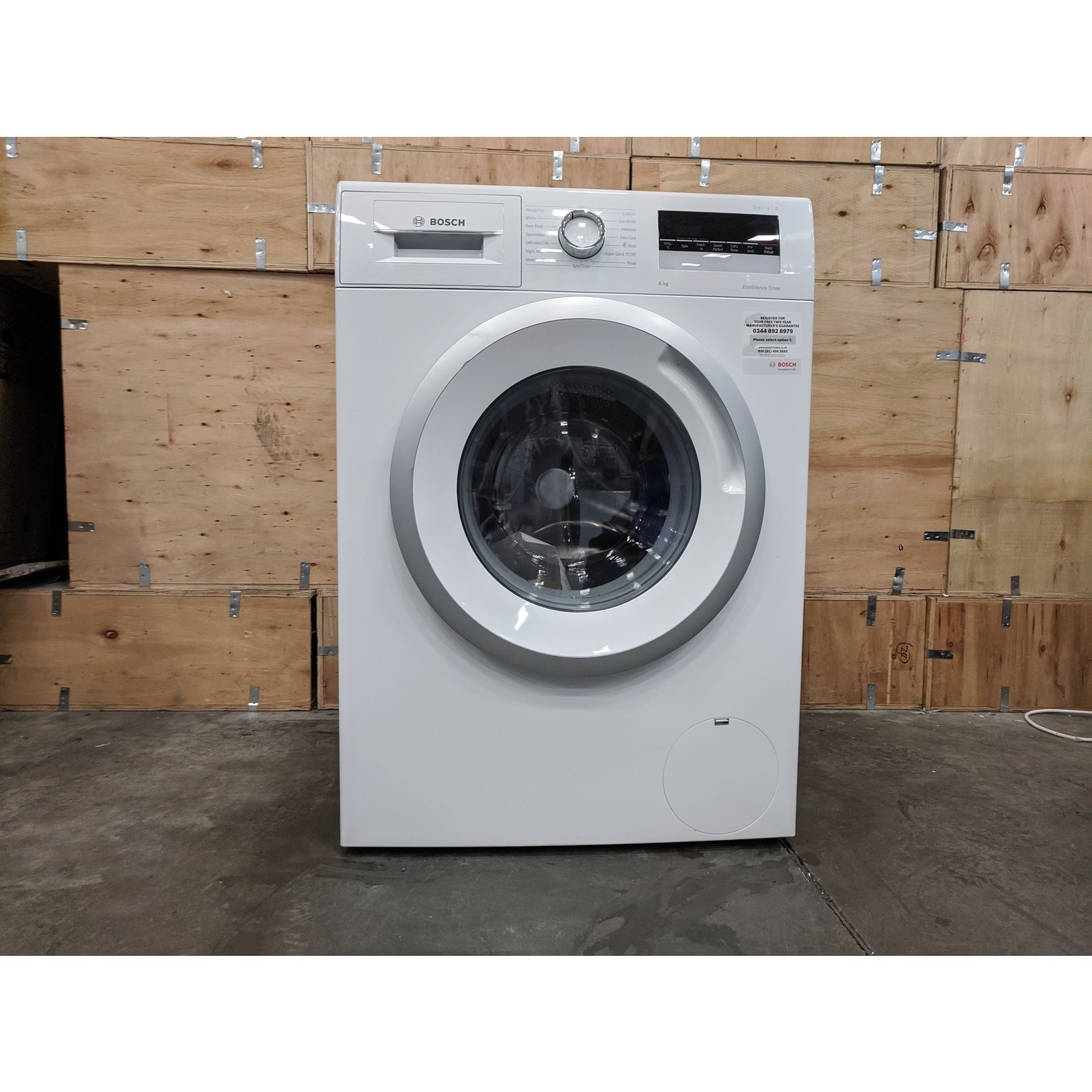 Refurbished Bosch Serie 4 WAN28281GB Freestanding 8KG 1400 Spin Washing Machine White