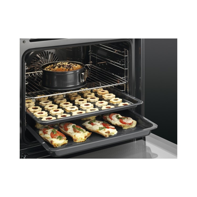 Refurbished AEG BES255011M 60cm Single Built In Electric Oven