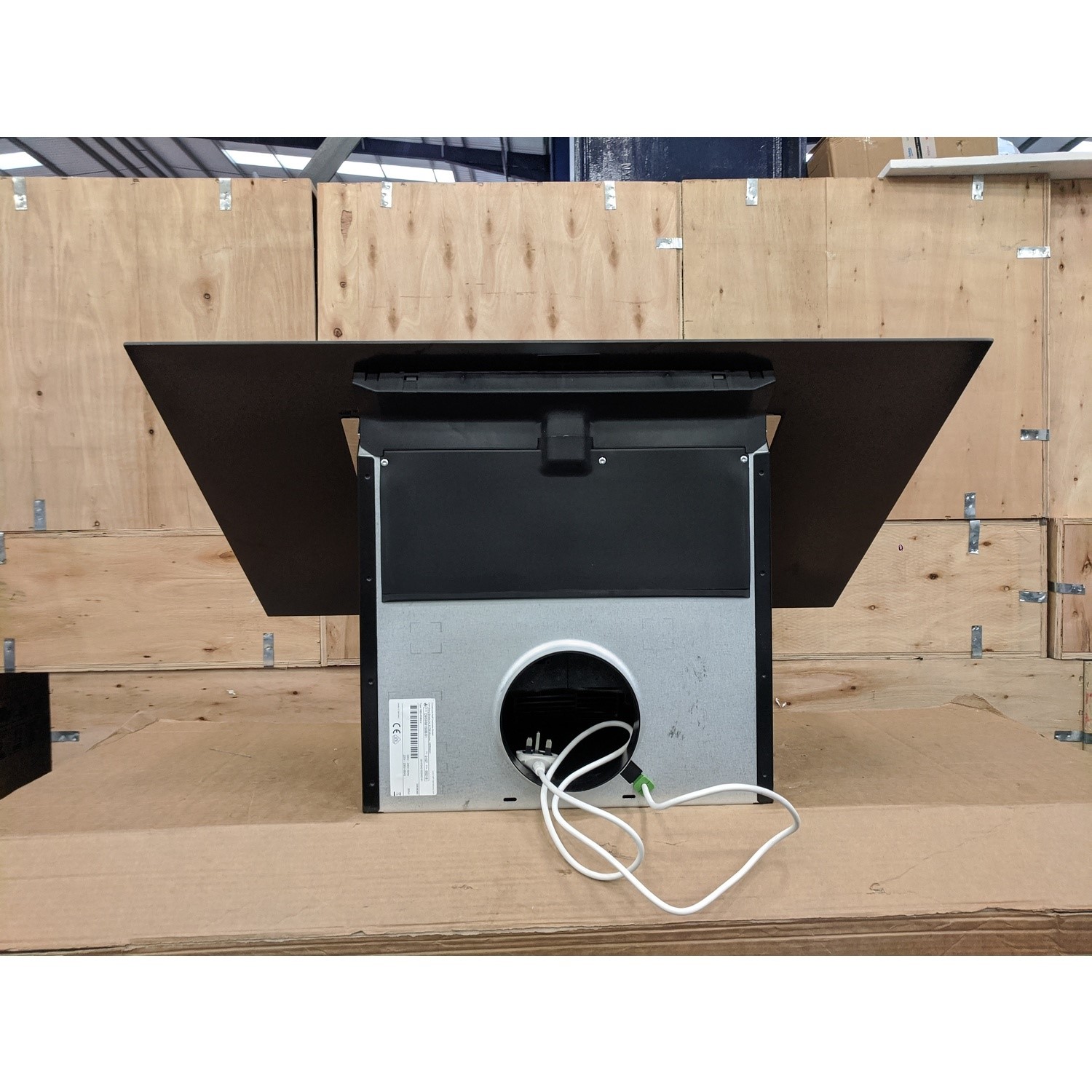 Refurbished Neff N50 D95IHM1S0B 90cm Angled Cooker Hood Black