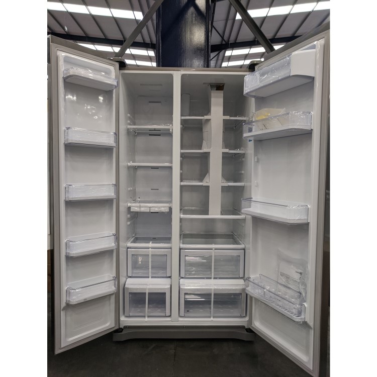 Refurbished Samsung RS54N3103SA 525 Litre American Fridge Freezer Silver