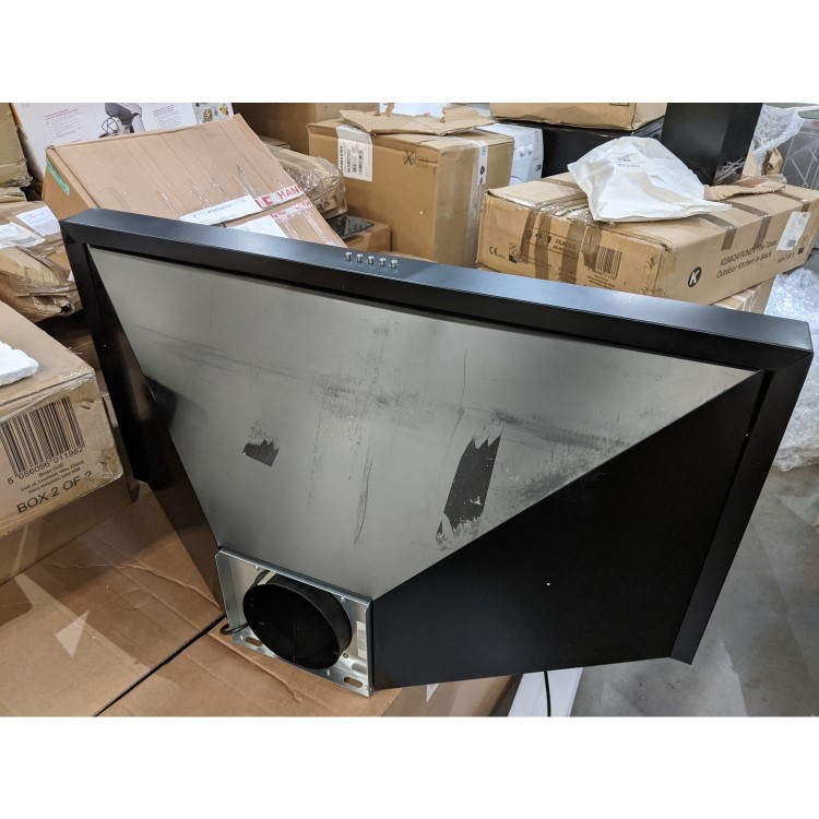 Refurbished Belling Farmhouse 100 Chim 100cm Chimney Cooker Hood Black