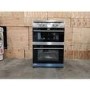 Refurbished Amica AFN6550SS 60cm Double Oven Electric Cooker with Induction Hob Stainless Steel