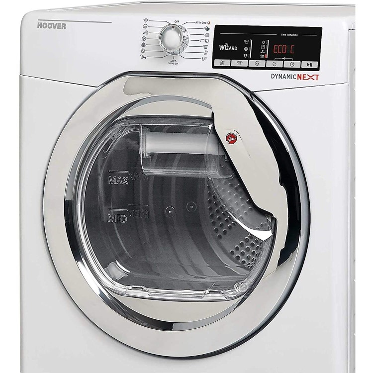 Refurbished Hoover DXO H9A2TCE-80 Freestanding Heat Pump 9KG Tumble Dryer