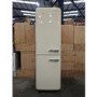 Refurbished Smeg 50's Style FAB32LCR5UK Freestanding 331 Litre 60/40 Frost Free Fridge Freezer Cream