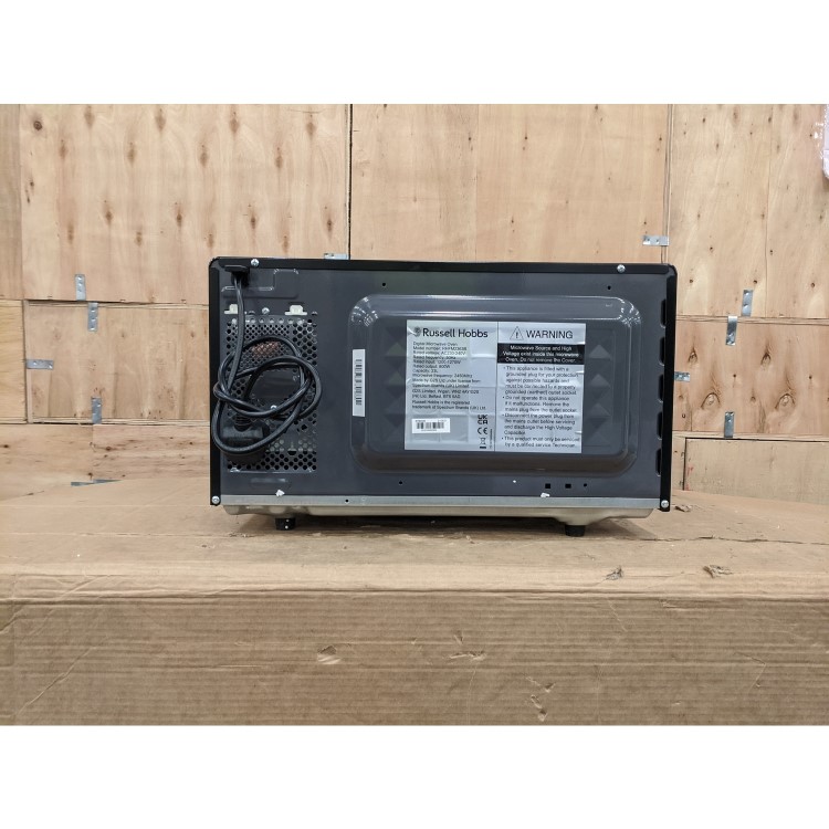 Refurbished Russell Hobbs RHFM2363B 23L 800W Flatbed Digital Microwave Oven Black