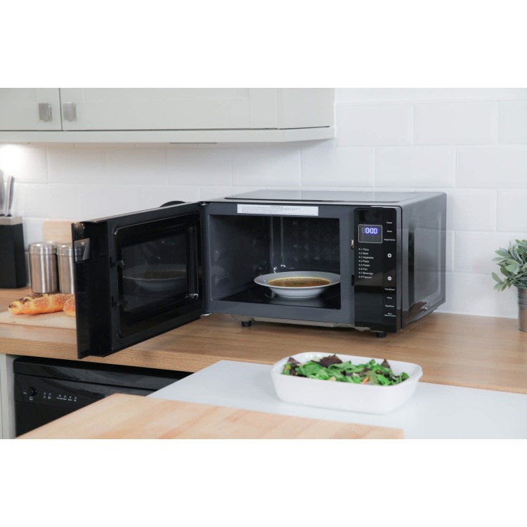 Russell Hobbs RHFM2363B 23L Freestanding Solo Flatbed Microwave - Black