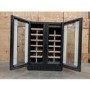 Refurbished CDA FWC624BL Freestanding 40 Bottle Dual Zone Under Counter Wine Cooler Black