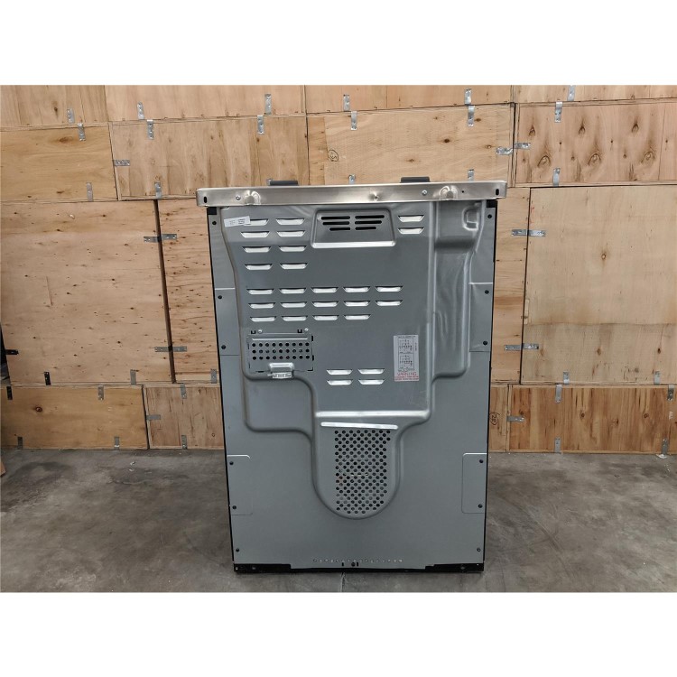 Refurbished Zanussi ZCI66250XA 60cm Double Oven Electric Cooker with Induction Hob Stainless Steel