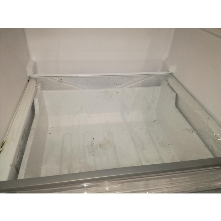 Refurbished Hotpoint H1NT811EOX1 Freestanding 339 Litre 60/40 Fridge Freezer Stainless steel