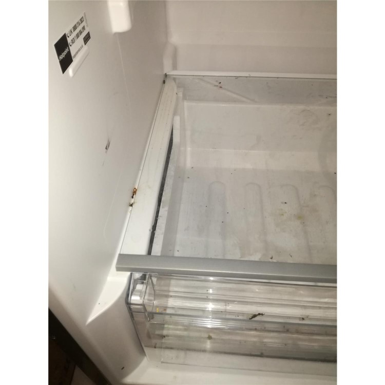 Refurbished Hotpoint H1NT811EOX1 Freestanding 339 Litre 60/40 Fridge Freezer Stainless steel