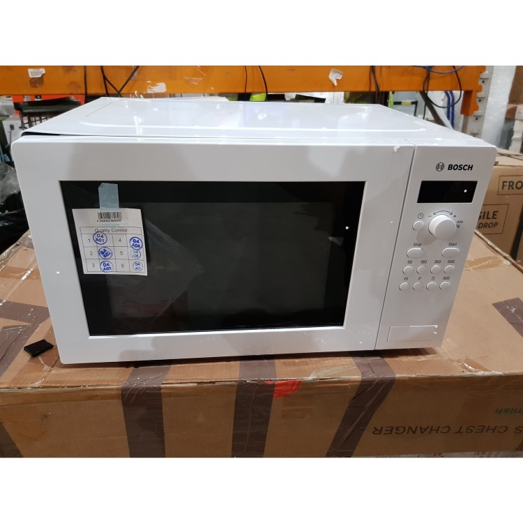 Refurbished Bosch HMT84M421B 25L 900W Digital Microwave White