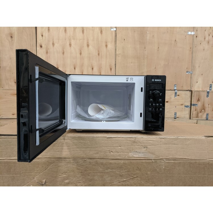 Refurbished Bosch HMT84M461B 25L 900W Digital Microwave Oven Black