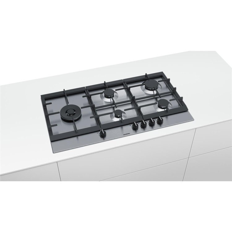 Refurbished Siemens iQ500 EC9A5SB90 92cm 5 Burner Gas Hob Stainless Steel