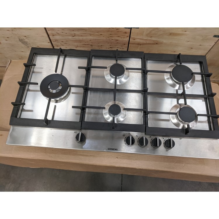 Refurbished Siemens iQ500 EC9A5SB90 92cm 5 Burner Gas Hob Stainless Steel