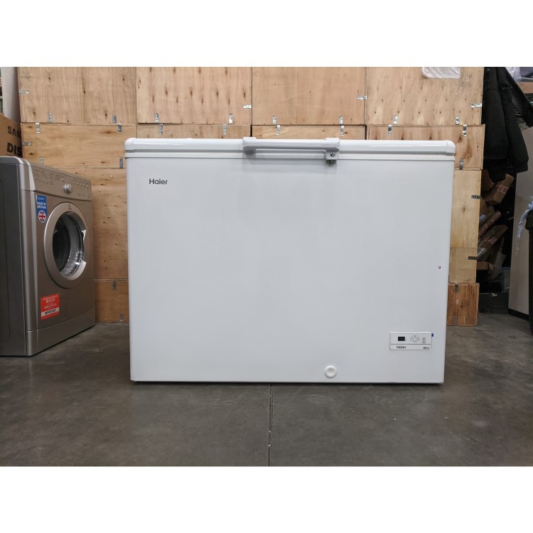 Refurbished Haier HCE319F 319 Litre Freestanding Chest Freezer White