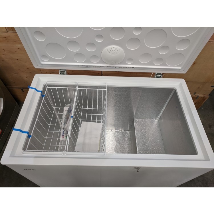 Refurbished Haier HCE319F 319 Litre Freestanding Chest Freezer White