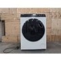 Refurbished Haier HWD80-B14979S Freestanding 8/5KG 1400 Spin Washer Dryer White