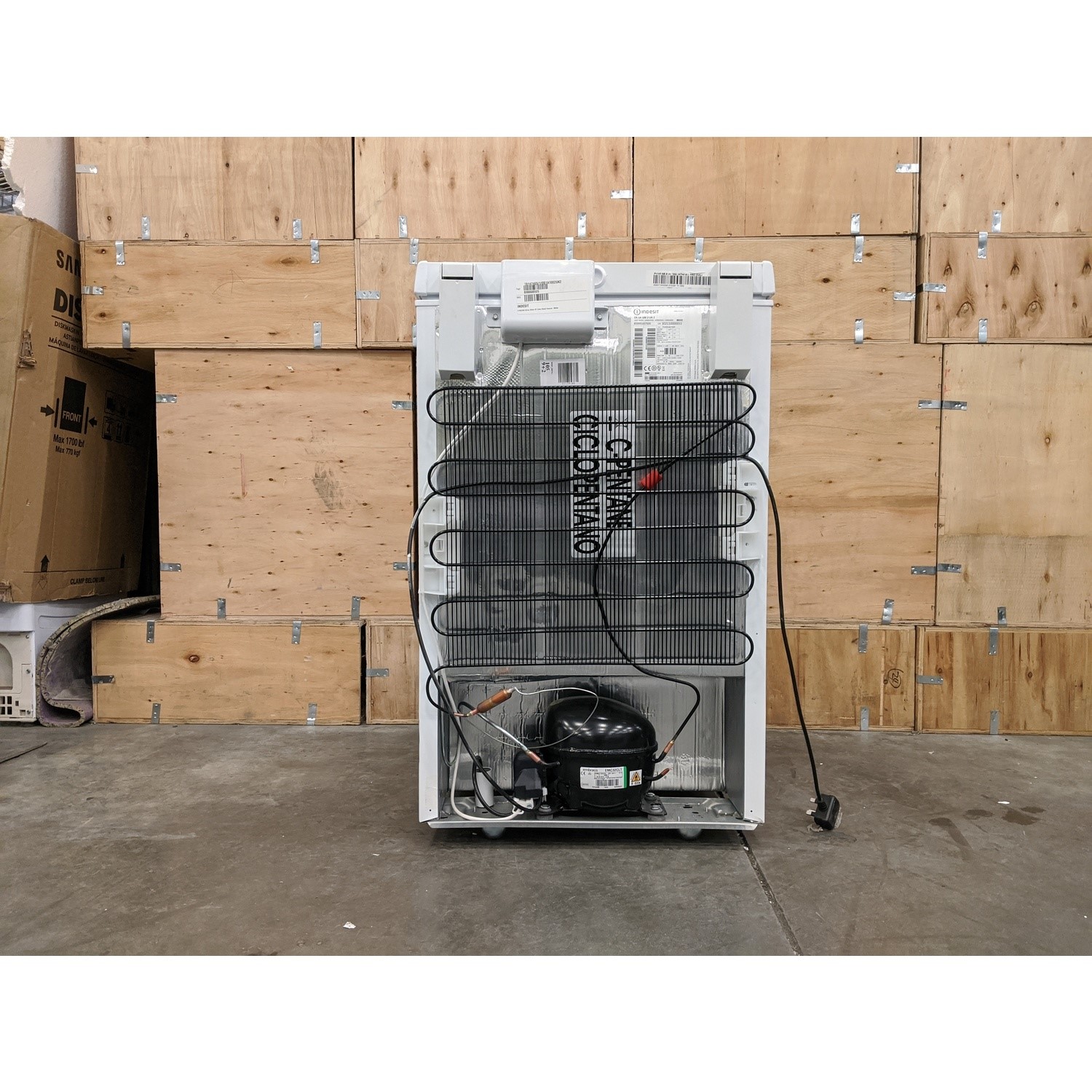 Refurbished Indesit OS1A1002UK2 97 Litre Chest Freezer White