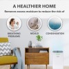 electriQ 12L Quiet Low-Energy Dehumidifier and  Air Purifier