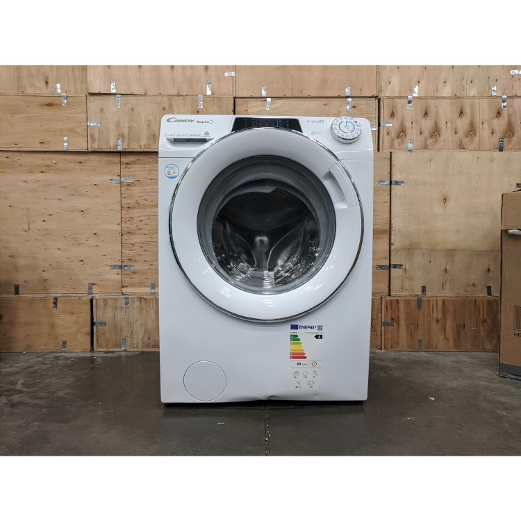 Refurbished Candy RO1696DWMCE/1-80 Smart Freestanding 9KG 1600 Spin Washing Machine White