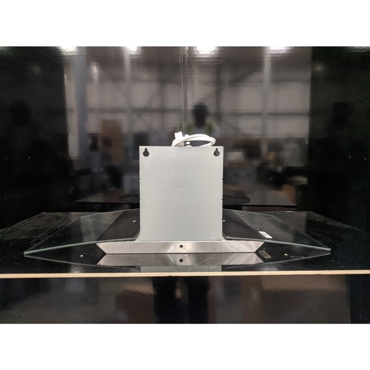 Refurbished Neff D94ABC0N0B 90cm Chimney Cooker Hood With Curved Glass Canopy Stainless Steel