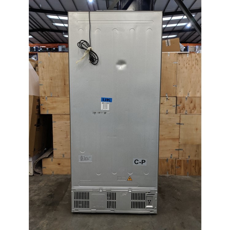 Refurbished Haier HB18FGSAAA 508 Litre American Fridge Freezer Stainless Steel