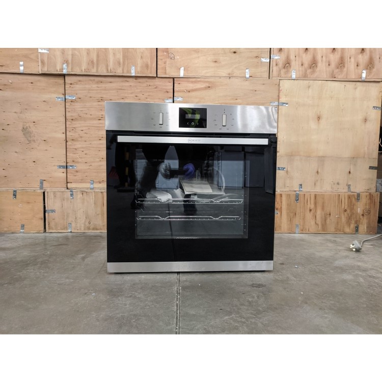 Refurbished Neff N30 B1GCC0AN0B 60cm Single Built In Electric Oven Stainless Steel