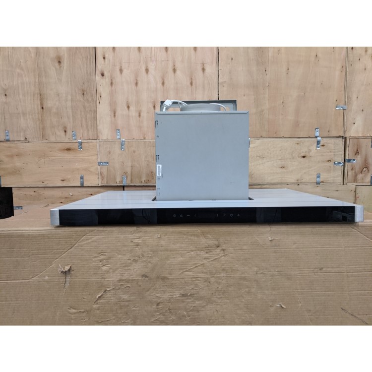 Refurbished Neff N70 I96BMP5N0B 90cm Touch Control Island Cooker Hood Stainless Steel