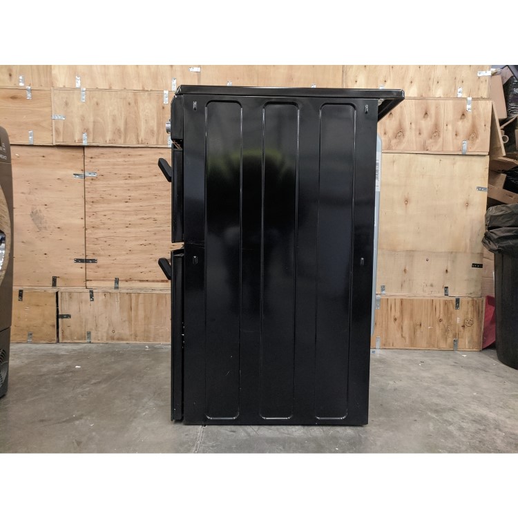 Refurbished Leisure Classic CLA60CEK 60cm Double Oven Electric Cooker with Ceramic Hob Black