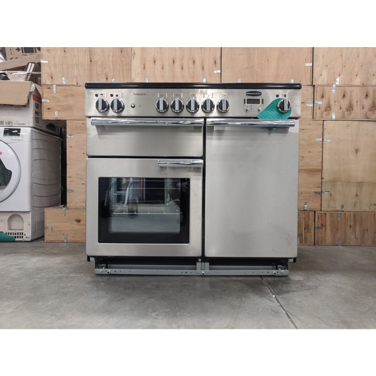 Refurbished Rangemaster Professional Plus PROP100ECSSC 100cm Electric Range Cooker Stainless Steel