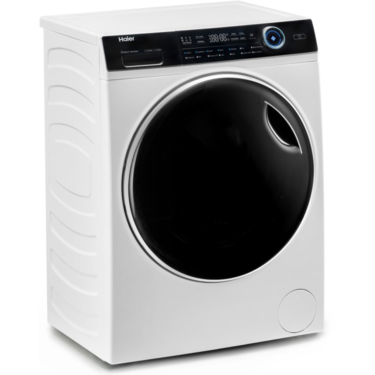 Refurbished Haier HWD120-B14979 Freestanding 12/8KG 1400 Spin Washer Dryer White
