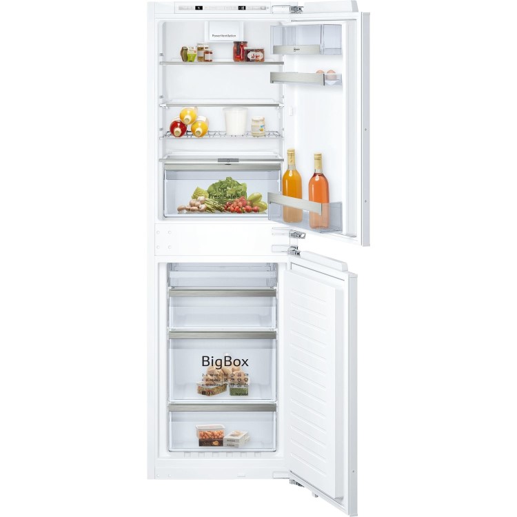 Refurbished Neff KI7853DE0G Integrated 246 Litre 50/50 Frost Free Fridge Freezer White
