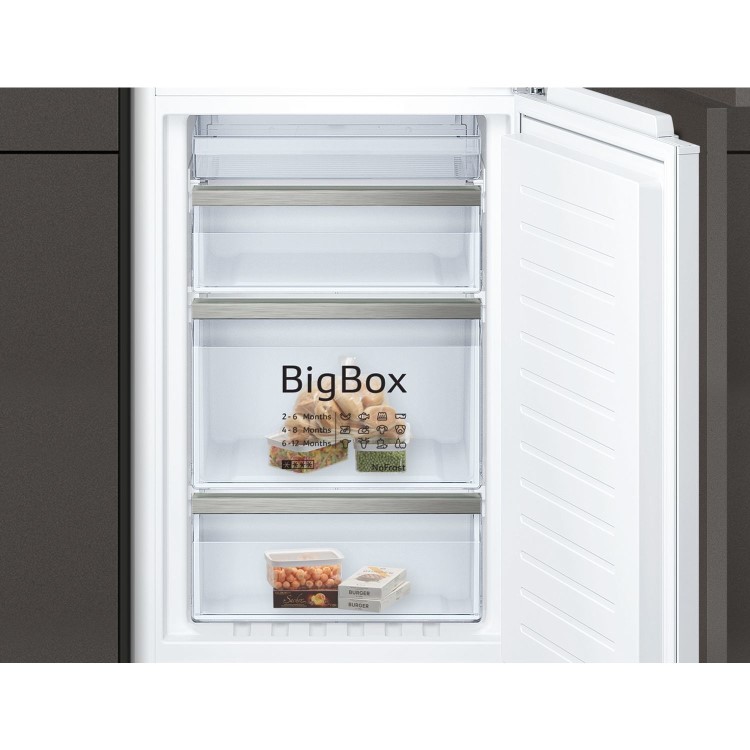 Refurbished Neff KI7853DE0G Integrated 246 Litre 50/50 Frost Free Fridge Freezer White