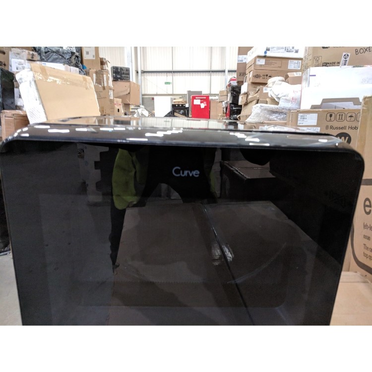Refurbished Hotpoint MWH1331B XtraSpace Curve 13L 700W Digital Microwave Black