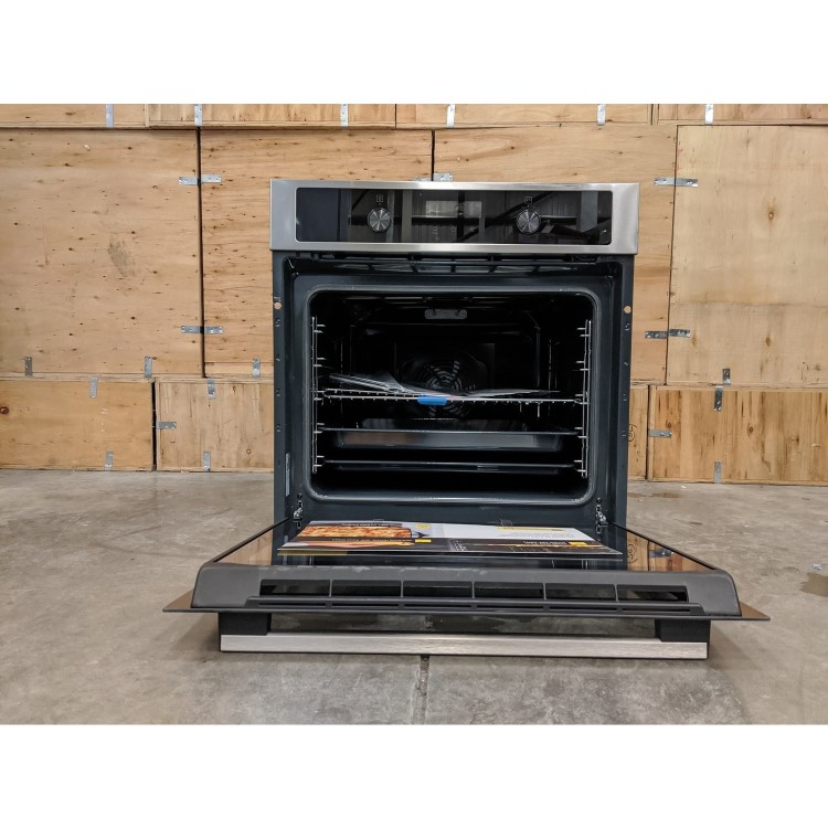 Refurbished Zanussi ZOHNA7X1 60cm Single Built In Electric Oven Stainless Steel