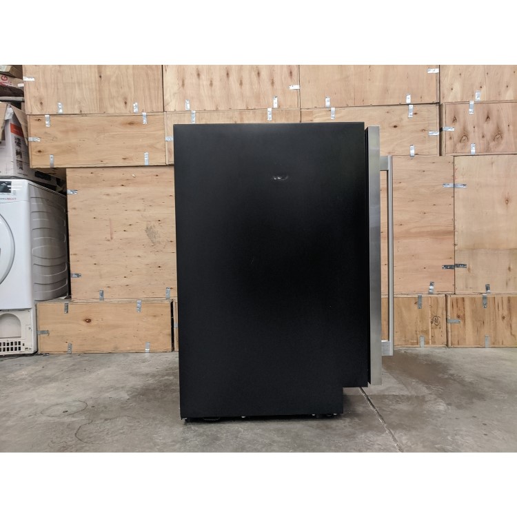 Refurbished Amica AWC600SS Freestanding 46 Bottle Dual Zone Under Counter Wine Cooler Stainless Steel