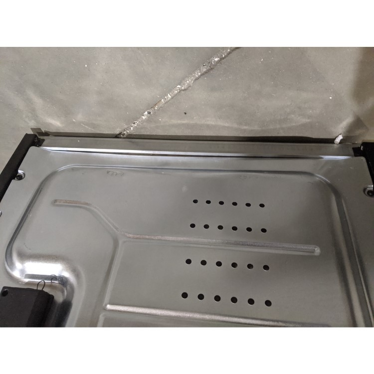 Refurbished Hotpoint Ultima HUD61GS 60cm Double Oven Dual Fuel Cooker Graphite