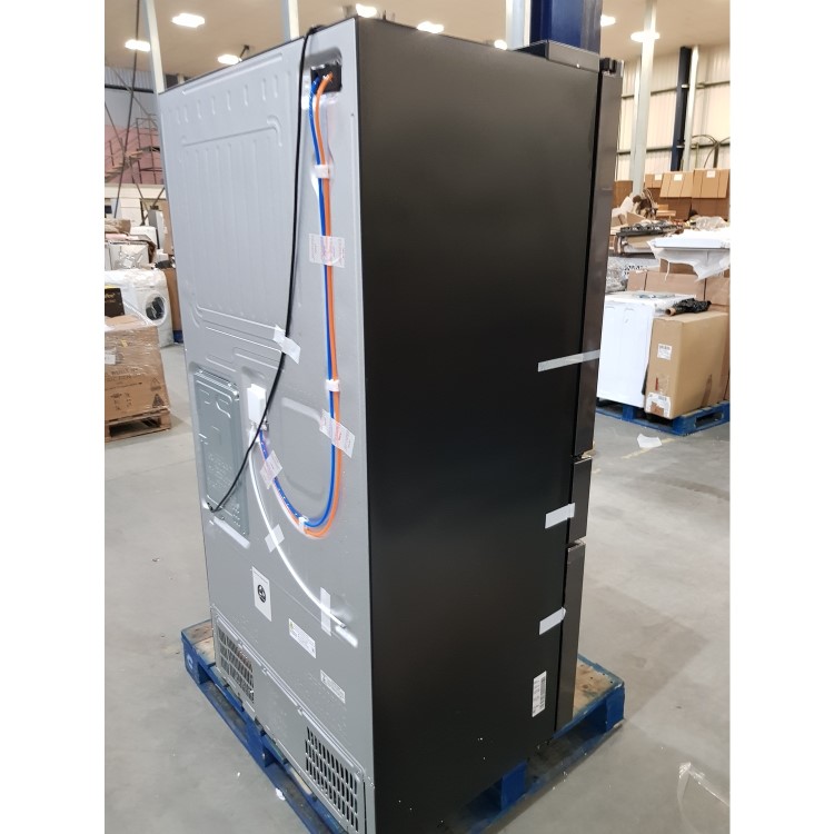 Refurbished Samsung RF24R7201B1 Freestanding 521 Litre 75/25 American Fridge Freezer With Ice And Water Dispenser Black