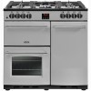 Belling 444444122 Farmhouse 90DFT 90cm Dual Fuel Range Cooker - Silver