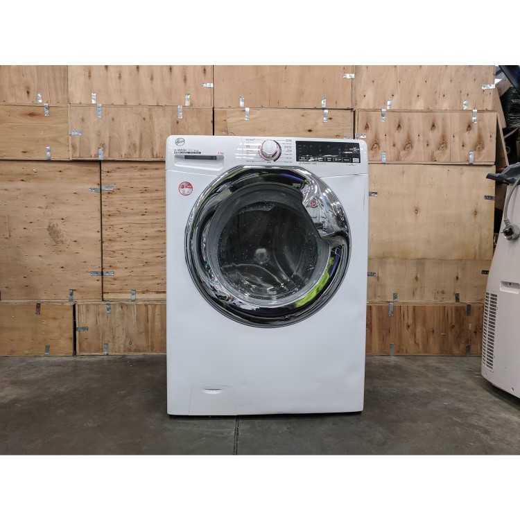 Refurbished Hoover H-WASH 300 H3WS69TAMCE Smart Freestanding 9KG 1600 Spin Washing Machine White