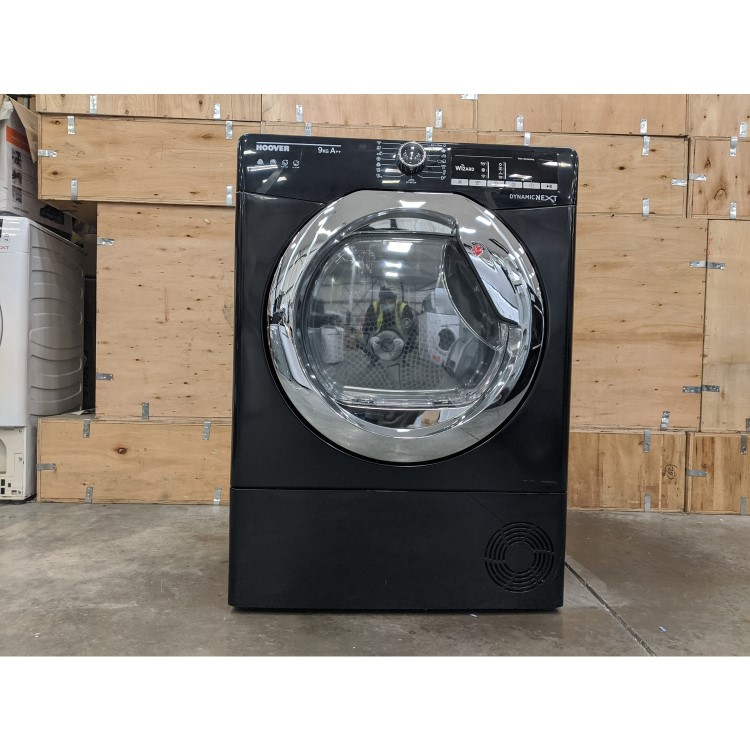 Refurbished Hoover DXO H9A2TCEB-80 Freestanding Heat Pump 9KG Tumble Dryer