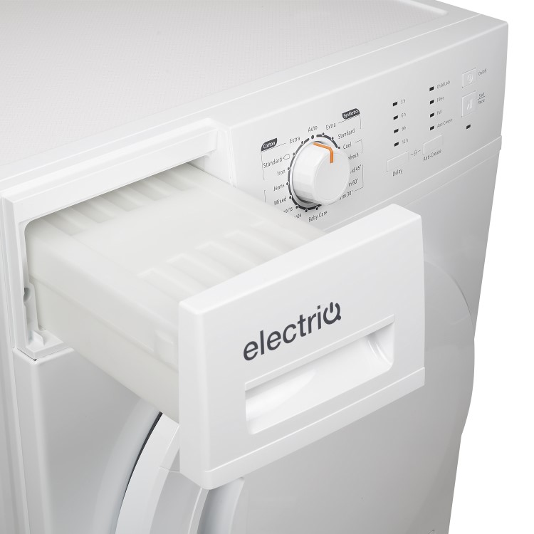 Refurbished electriQ EIQFSTDC8 Freestanding Condenser 8KG Tumble Dryer White