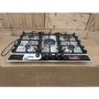 Refurbished Neff N70 T27DA69N0 75cm 5 Burner Gas Hob Stainless Steel and Black