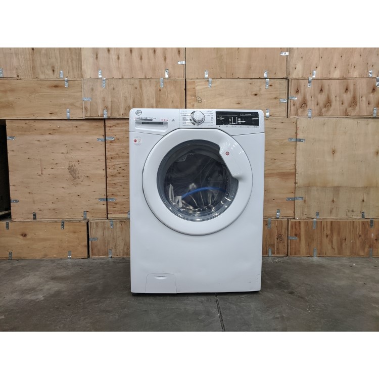 Refurbished Hoover H-Wash 300 H3D 4106TE Smart Freestanding 10/6KG 1400 Spin Washer Dryer White