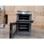 Refurbished Amica AFN6550SS 60cm Electric Double Oven Cooker With Induction Hob And Programmable Timer Stainless Steel