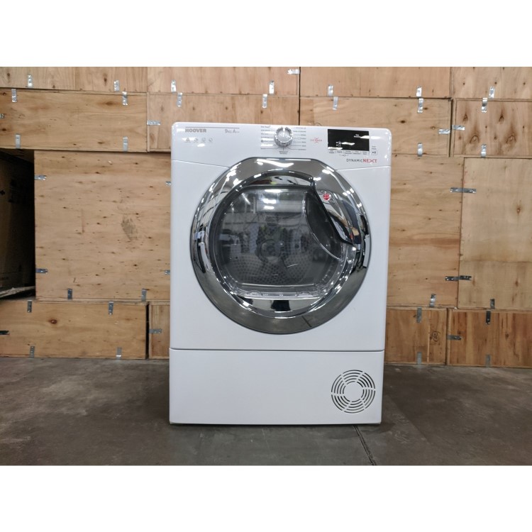 Refurbished Hoover DXH9A2DCE Smart Freestanding Heat Pump 9KG Tumble Dryer White