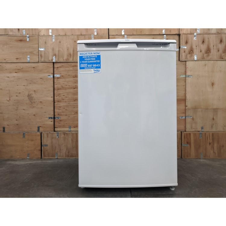 Refurbished Beko UFF584APW Freestanding 75 Litre Under Counter Freezer White