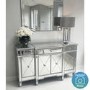 Large Mirrored Sideboard - 4 Door - Jade Boutique