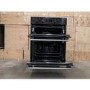 Refurbished Hotpoint Luce DU2540BL 60cm Double Built Under Electric Oven Black
