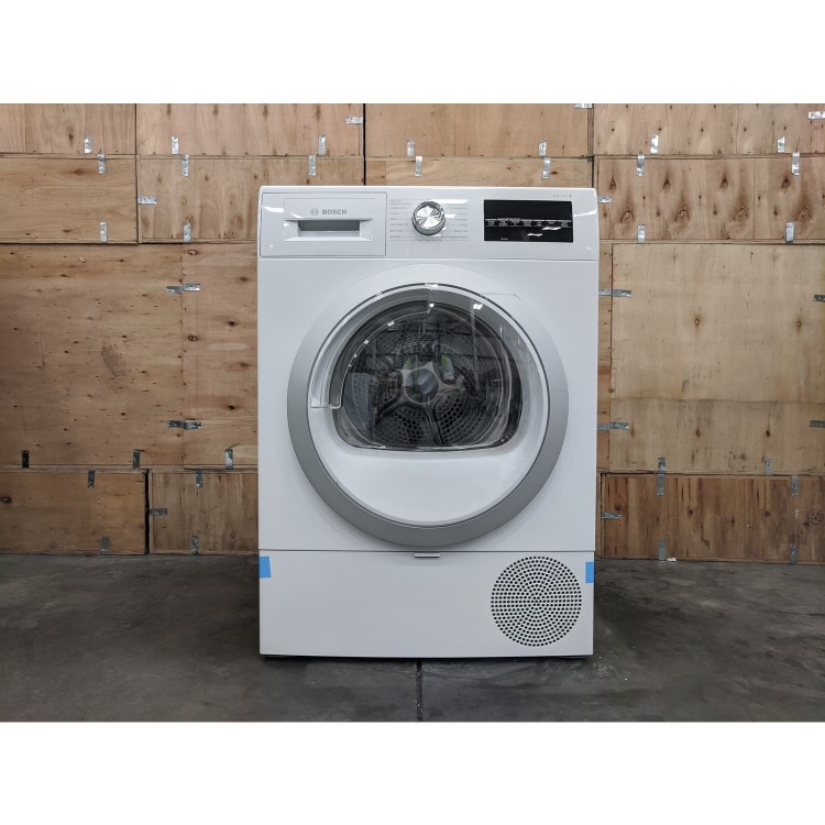Refurbished Bosch Serie 6 WTR88T81GB Freestanding Heat Pump 8KG Tumble Dryer White